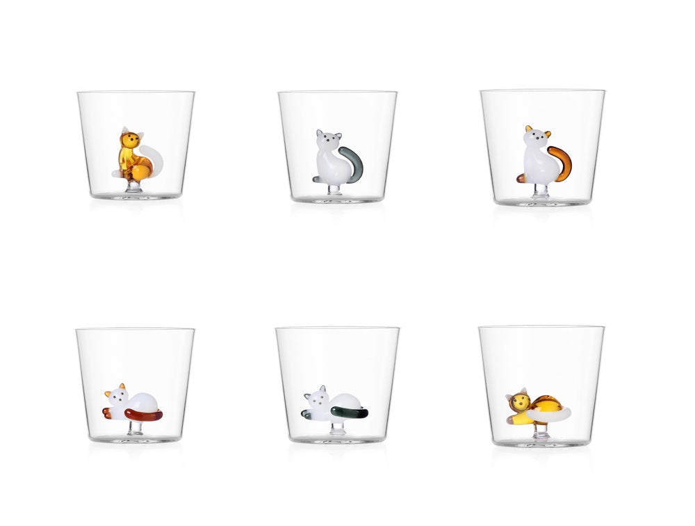Animal farm duck glass