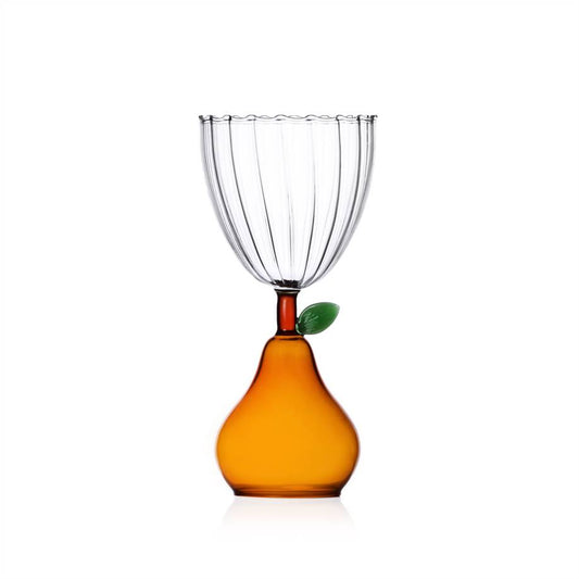 Calice Fruits and Flowers - Calice pera ambra by Alessandra Baldereschi
