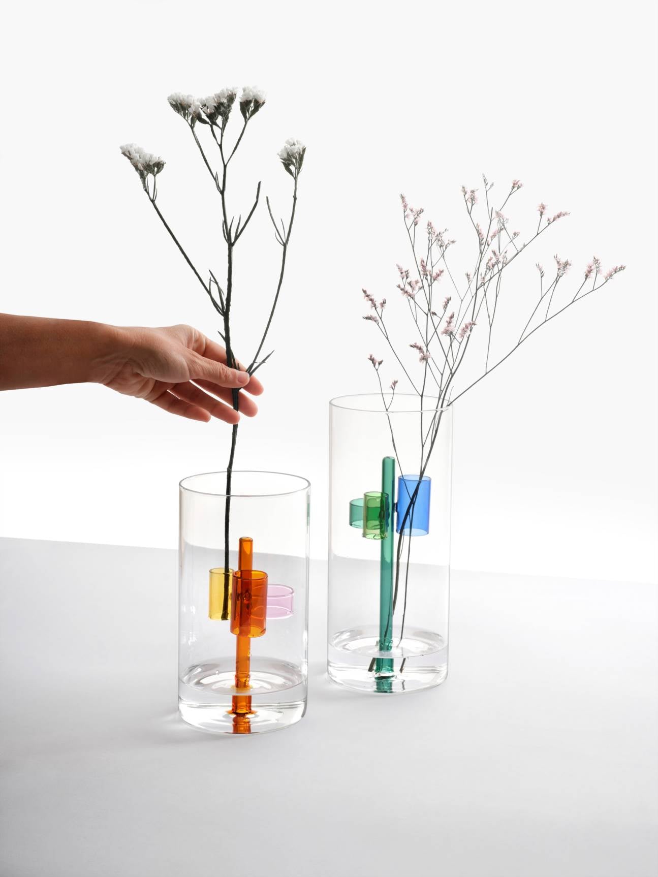 Vaso 3 Iris - Blu