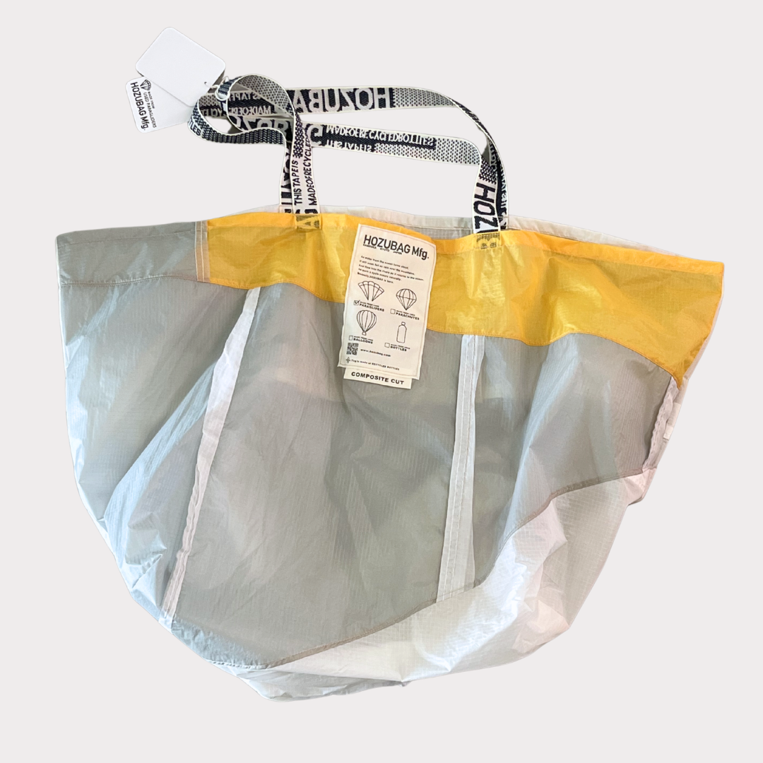 XL Bag Paracadute - Grigio / Giallo