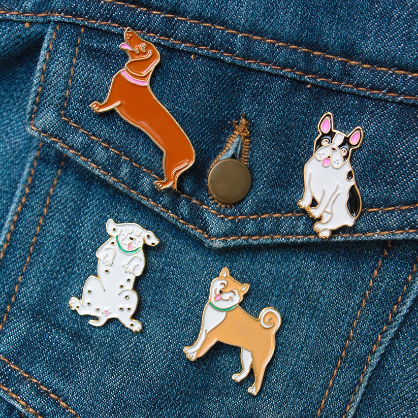Spilla Per Giacca di Jeans - Dalmatian Pin