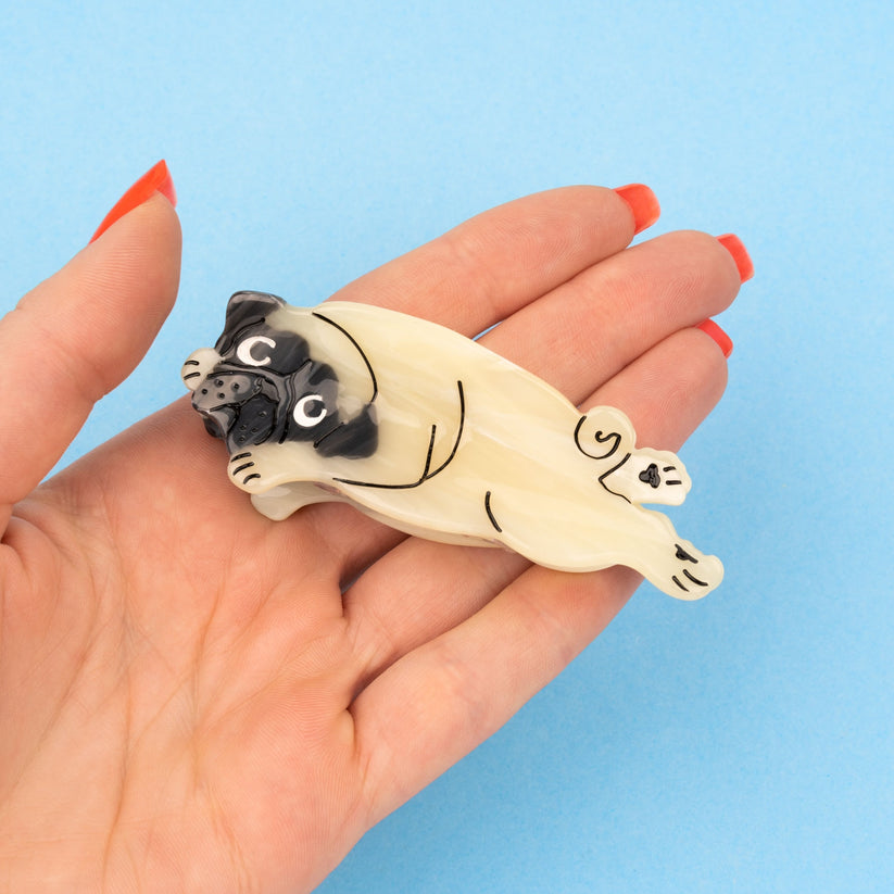 Molletta per i capelli - Pug Hair Claw