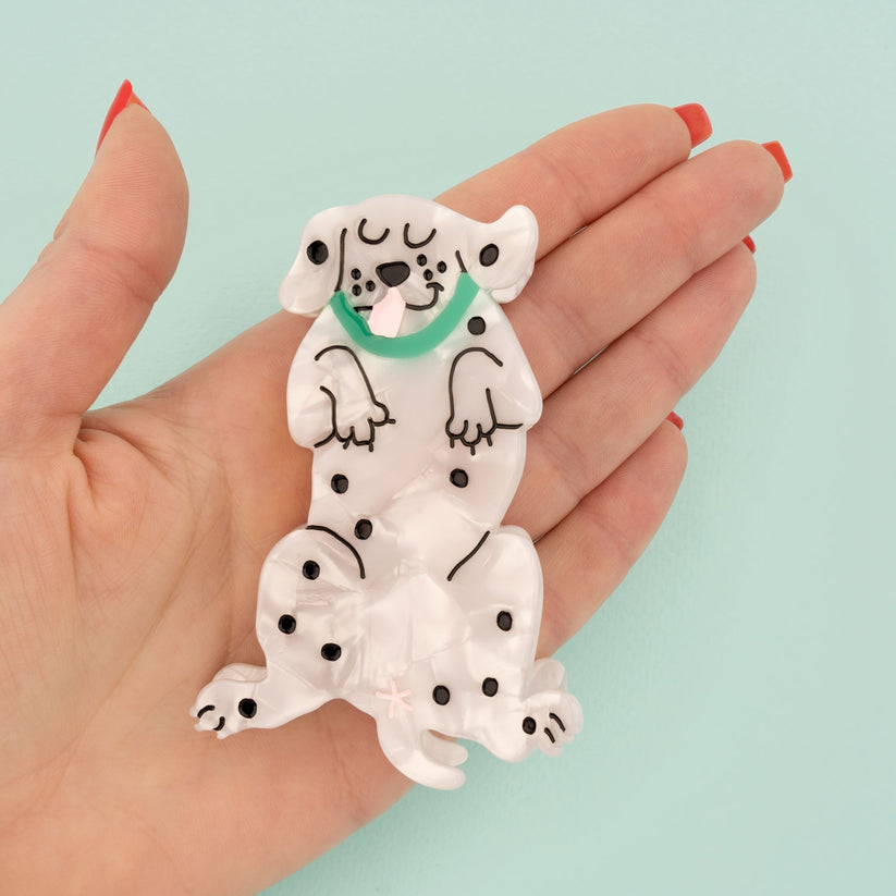 Hair clip - Dalmatian Hair Claw