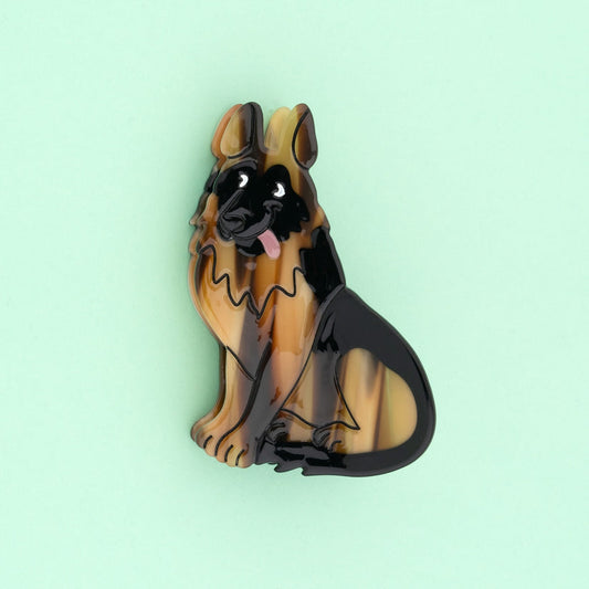 Molletta per i capelli - Pastore Tedesco German Shepherd Hair Claw