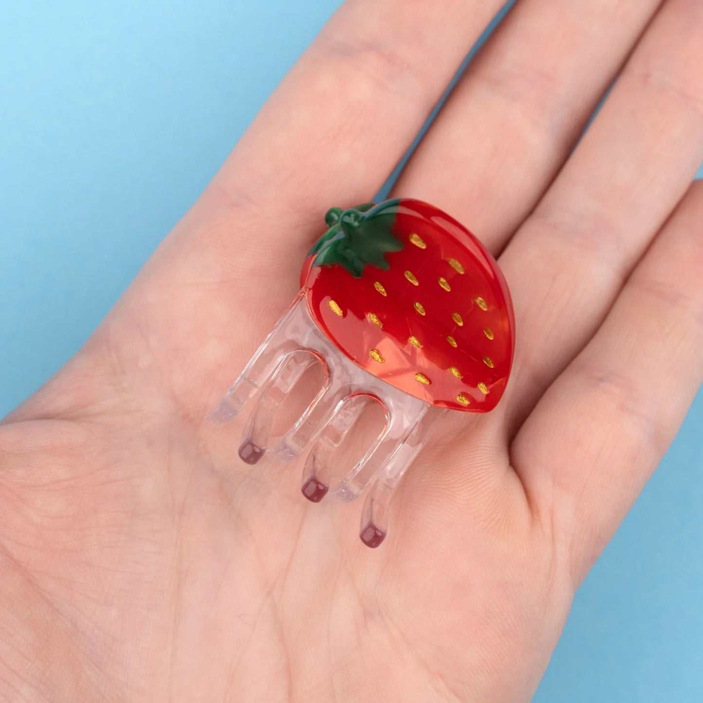 Molletta per i capelli - Mini Fragola