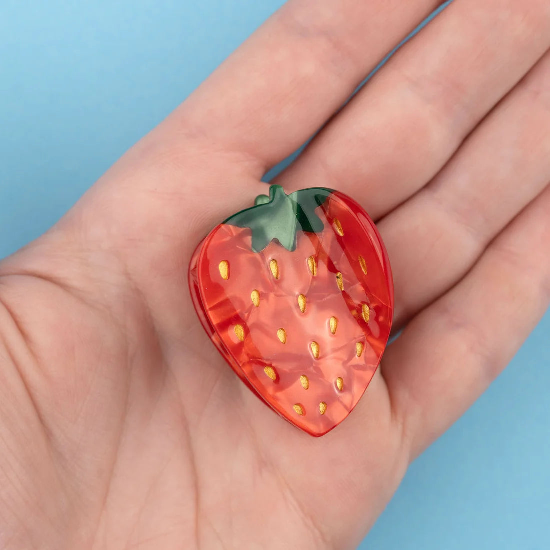 Molletta per i capelli - Mini Fragola