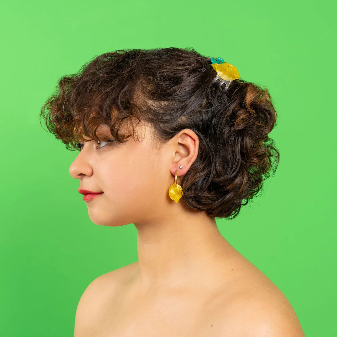 Molletta per i capelli - Mini Limone