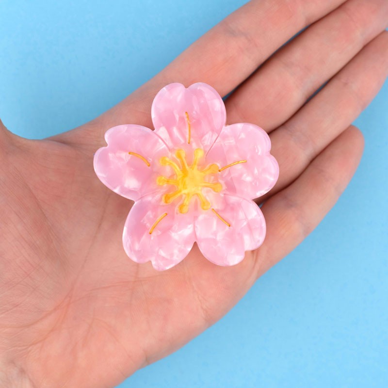 Molletta per i capelli - Fiore di Ciliegio Sakura Daisy Hair Claw