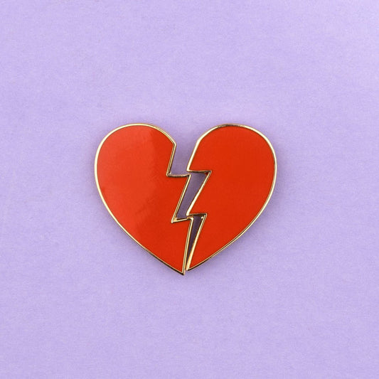 Spilla Per Giacca di Jeans - Heart Pin