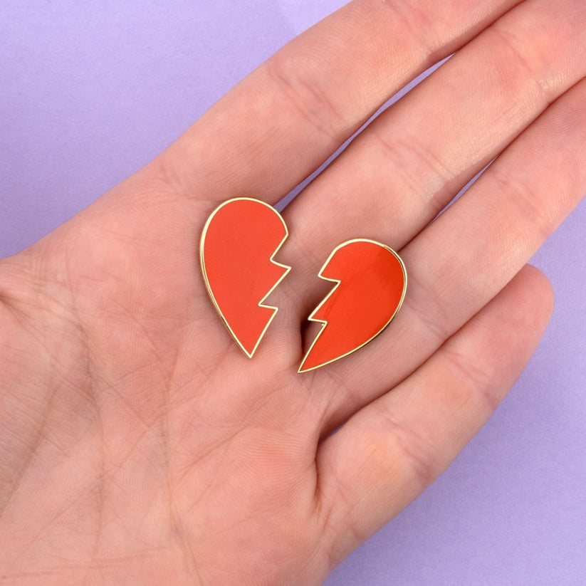 Spilla Per Giacca di Jeans - Heart Pin