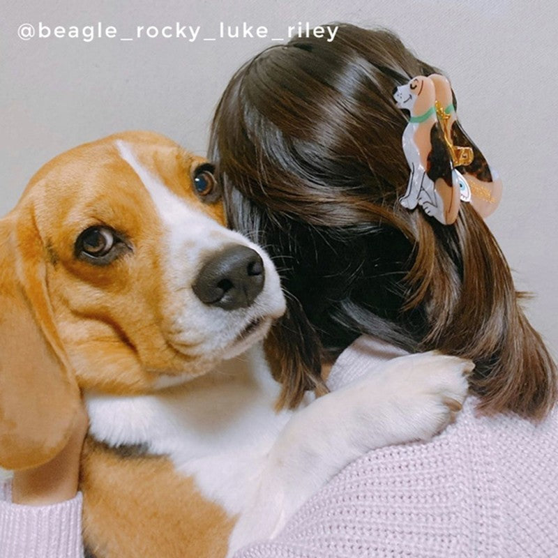 Hair clip - Beagle Hair Claw