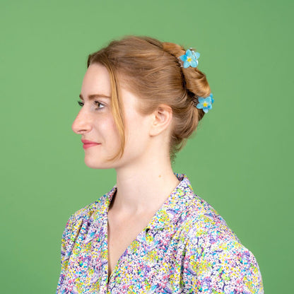 Molletta per i capelli - Non ti scordar di me mini