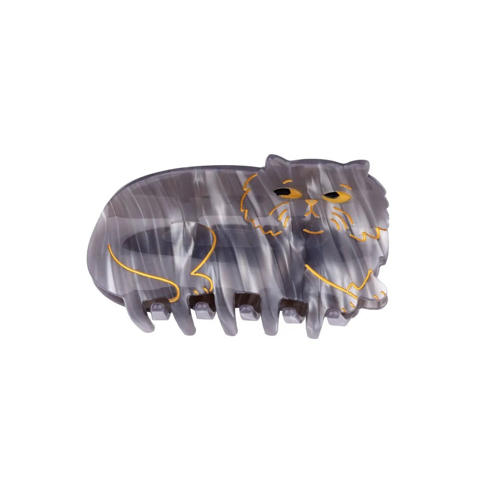Molletta per i capelli - Gatto Grigio