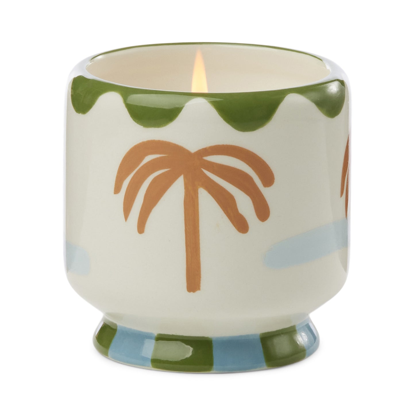 Candela Lush Palms - Melone, Violetta e Legni