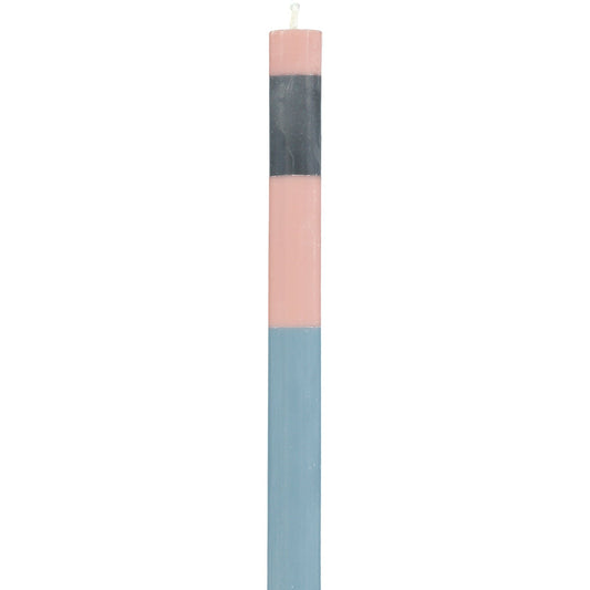 Candela Rigata - Old Rose Indigo Pompadour