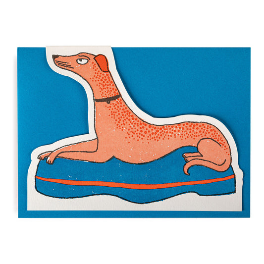 Biglietto d'auguri - Crossed Paw Dog