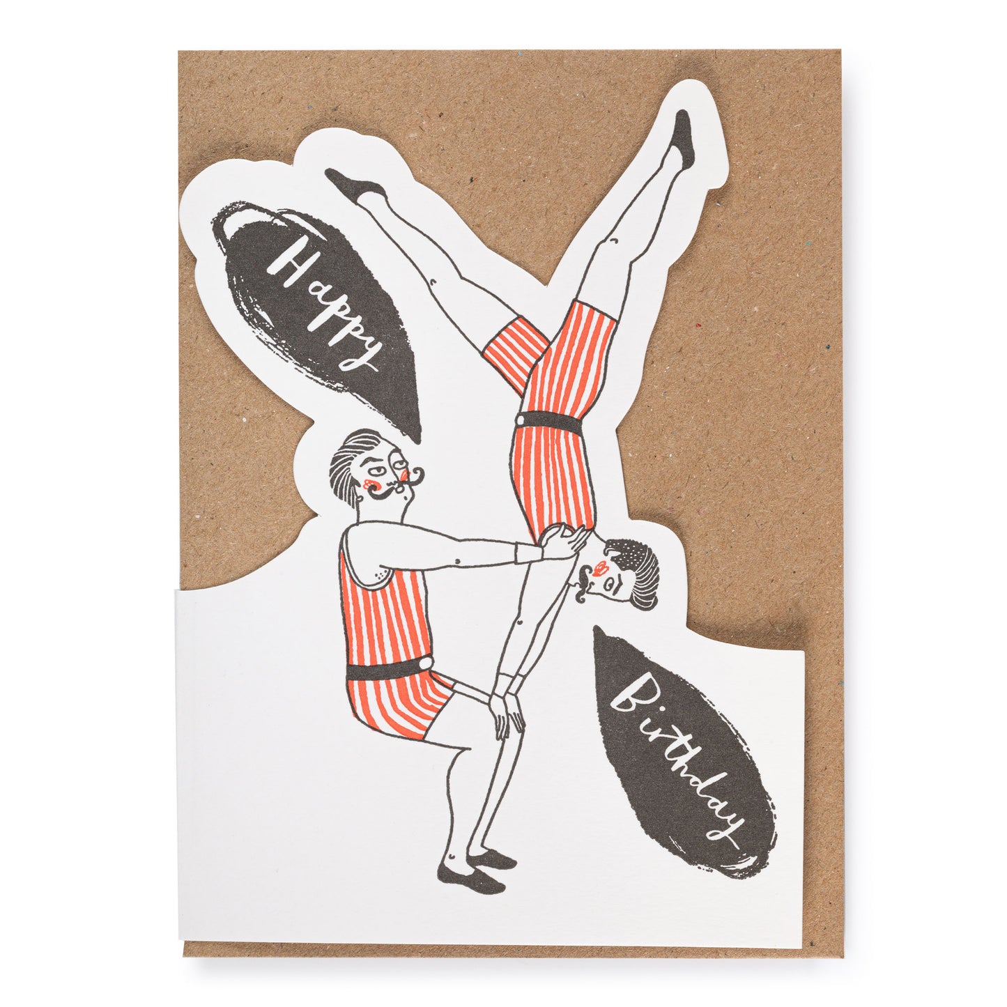 Biglietto d'auguri - Happy Birthday Acrobats