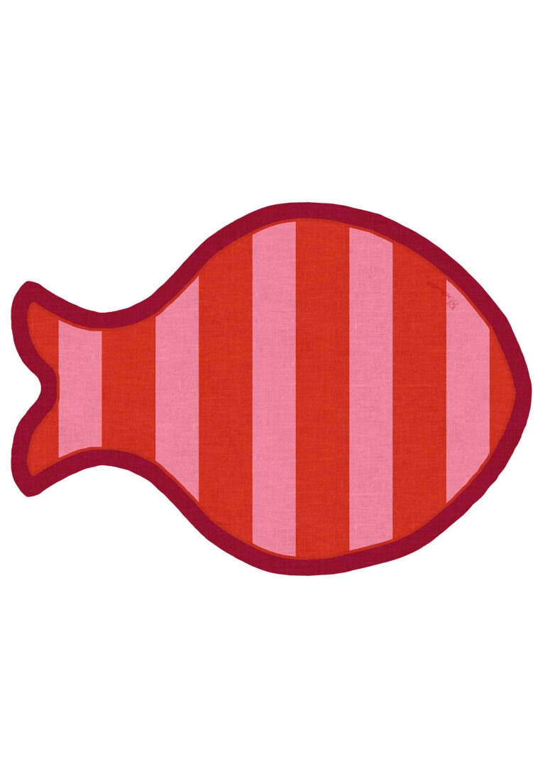 Tovaglietta PET - Fish Rosa