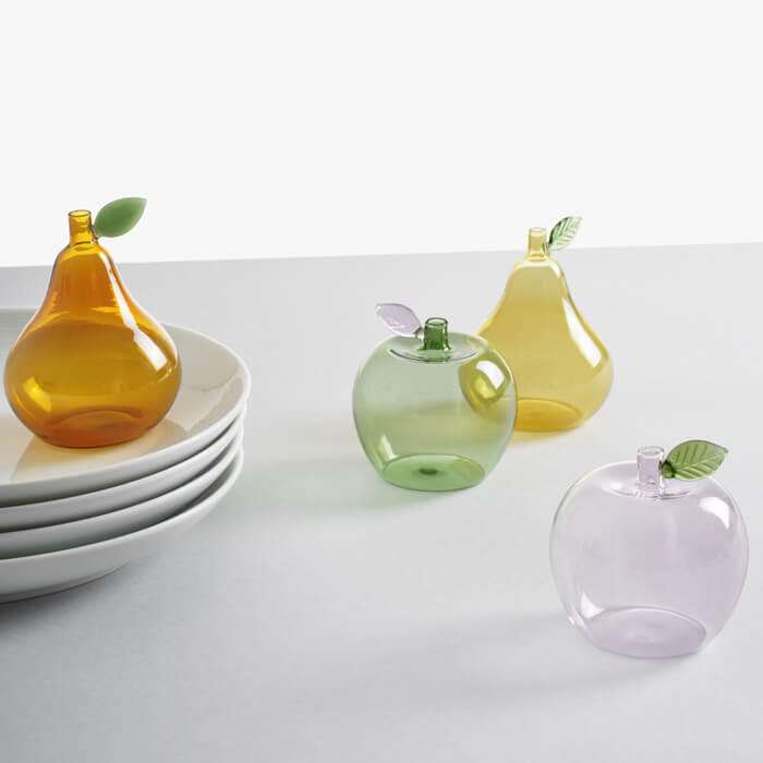 Segnaposto Fruits and Flowers - mela verde by Alessandra Baldereschi