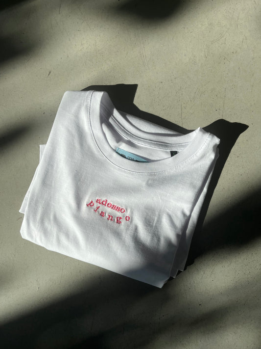 T-shirt Bianca - Adesso piango