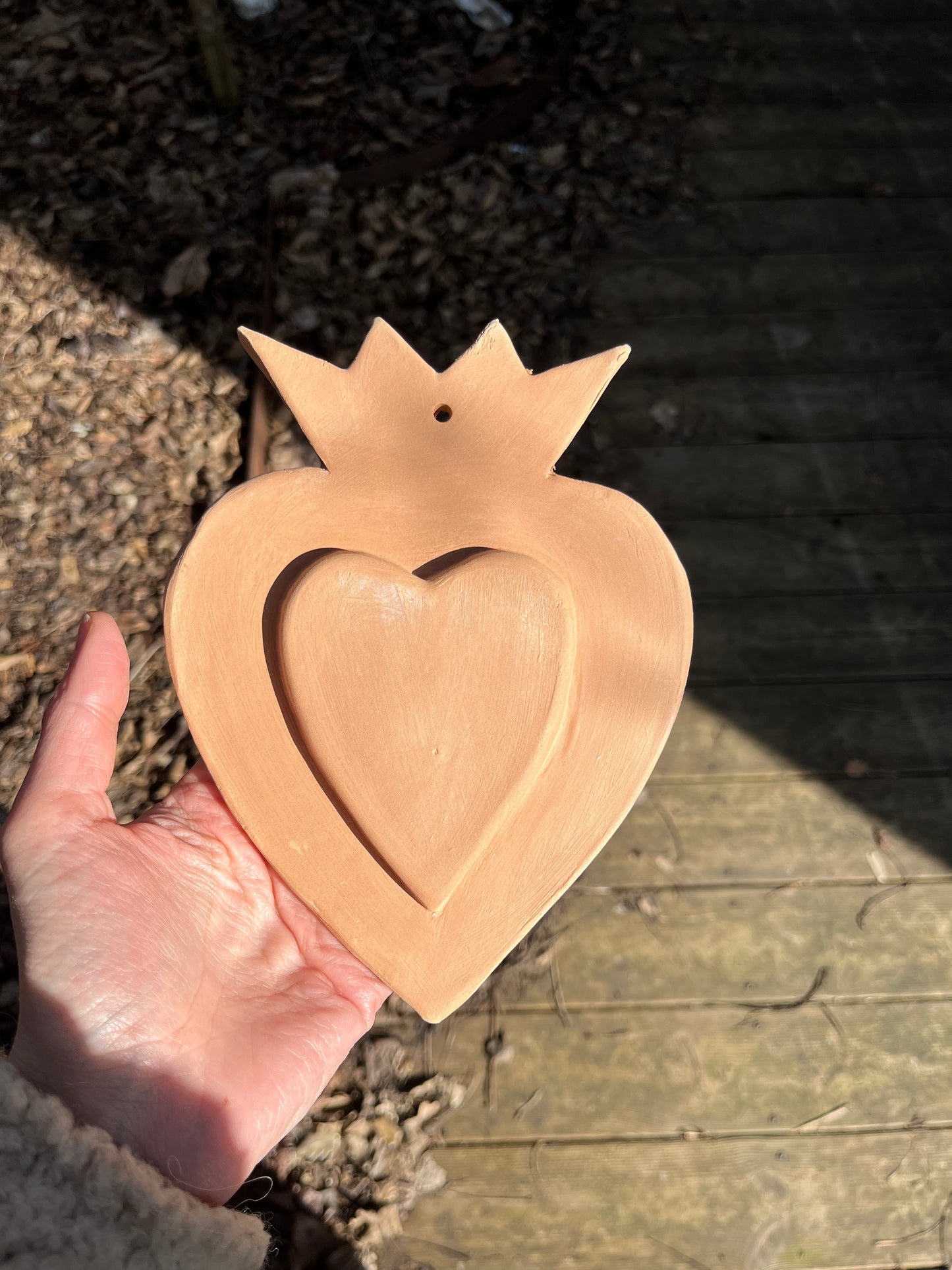 DECORAZIONE CERAMICA - Il Cuore Sacro