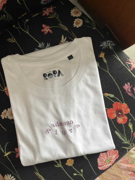 T-shirt Bianca - Adesso Giura
