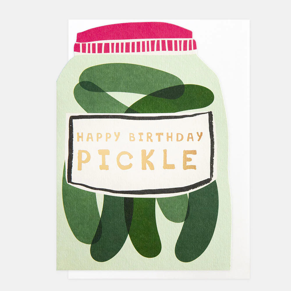 Biglietto auguri Compleanno Cetriolo - Jar of Pickles Birthday Card