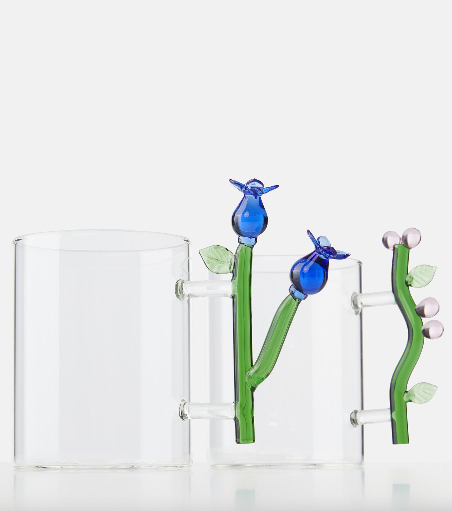 Tazza Botanica - blue flower mug by Alessandra Baldereschi