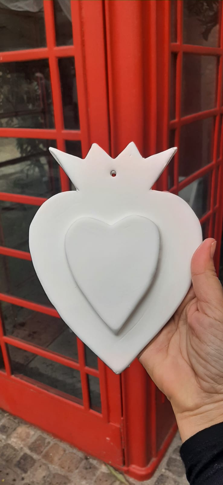 DECORAZIONE CERAMICA - Il Cuore Sacro
