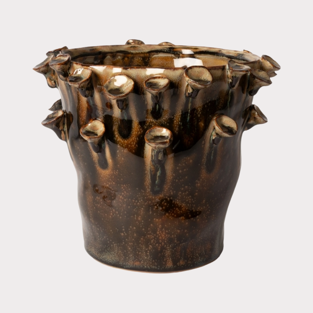 Vaso per Piante con Applicazioni - Antique