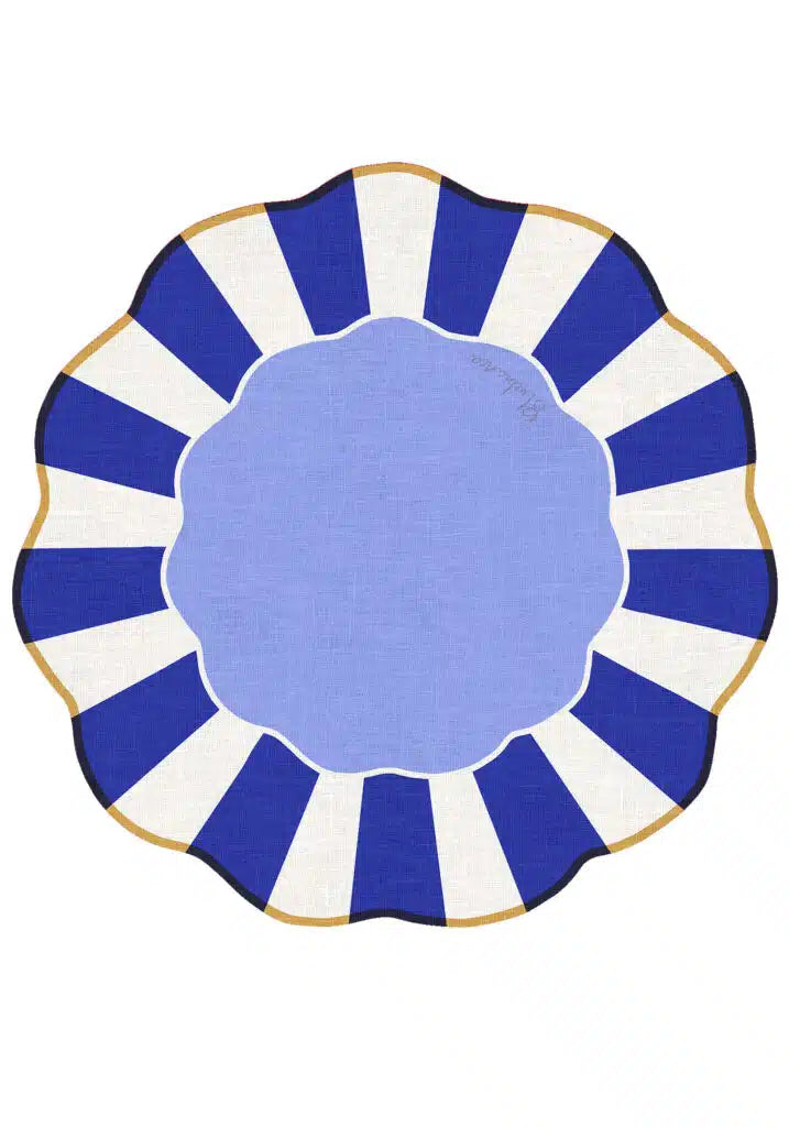 Tovaglietta da Colazione Tonde - Rimini col. Blu