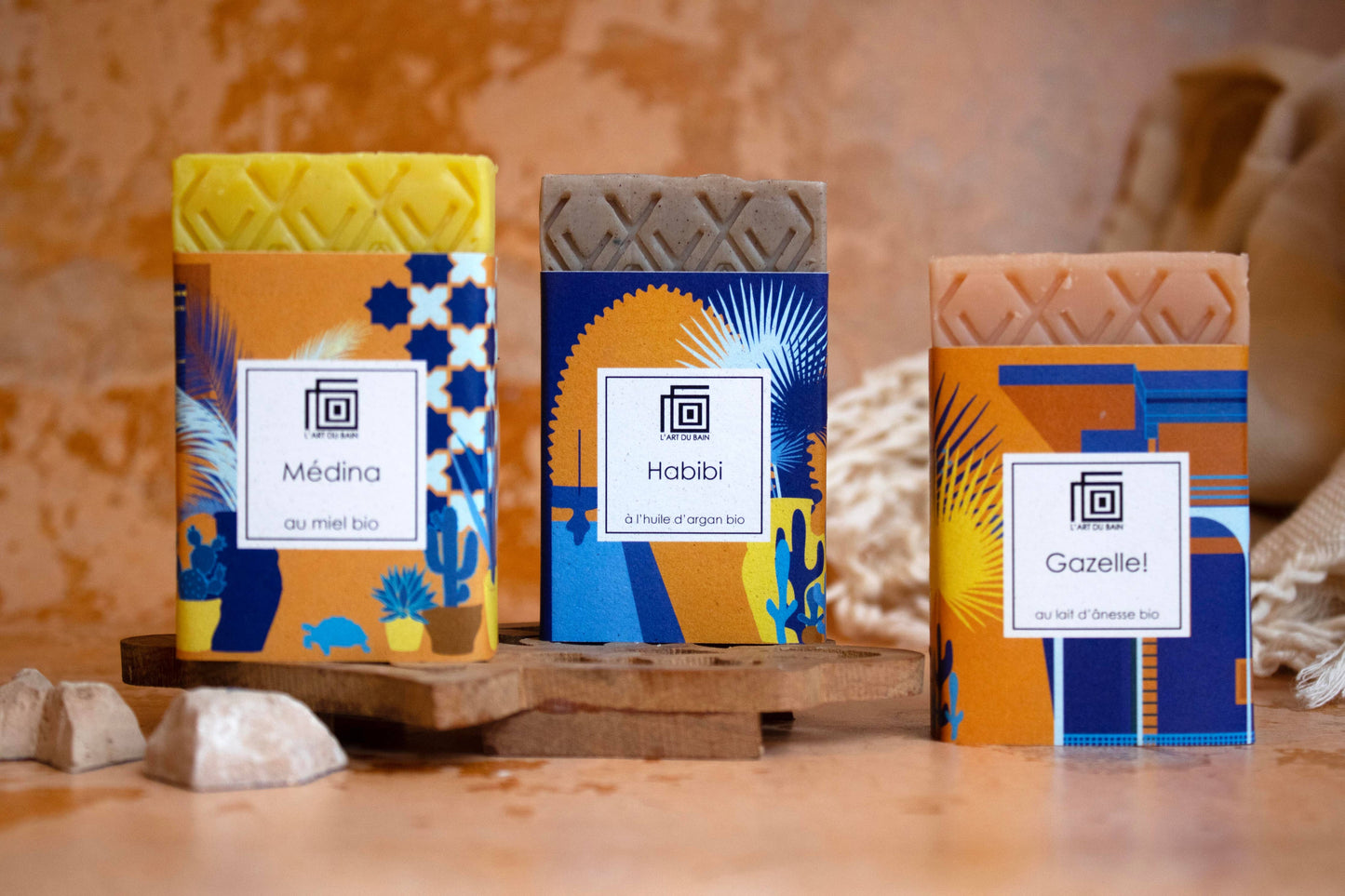 Sapone "Habibi" con ghassoul e olio di Argan