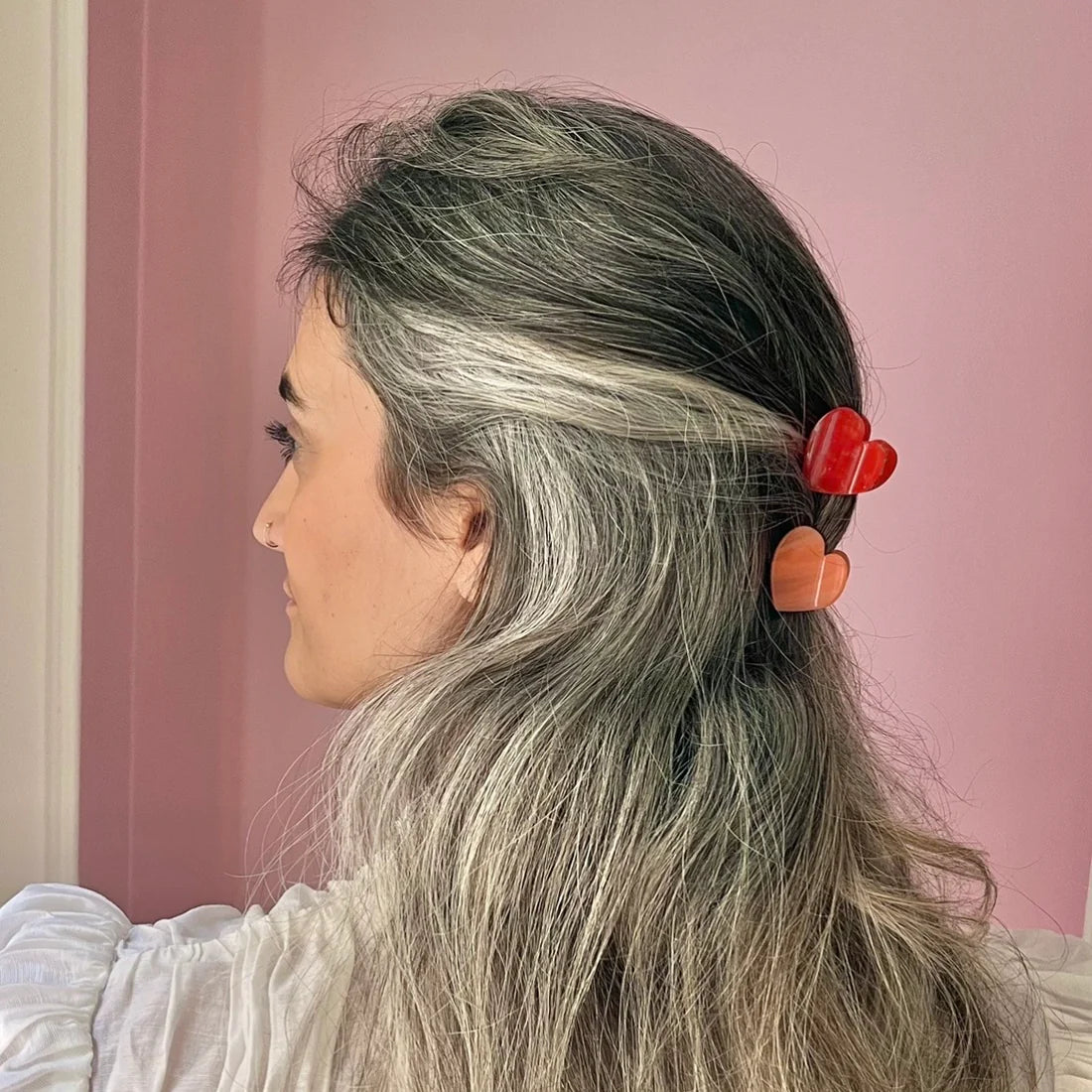 Hair clip - Heart Mini Hair Claw