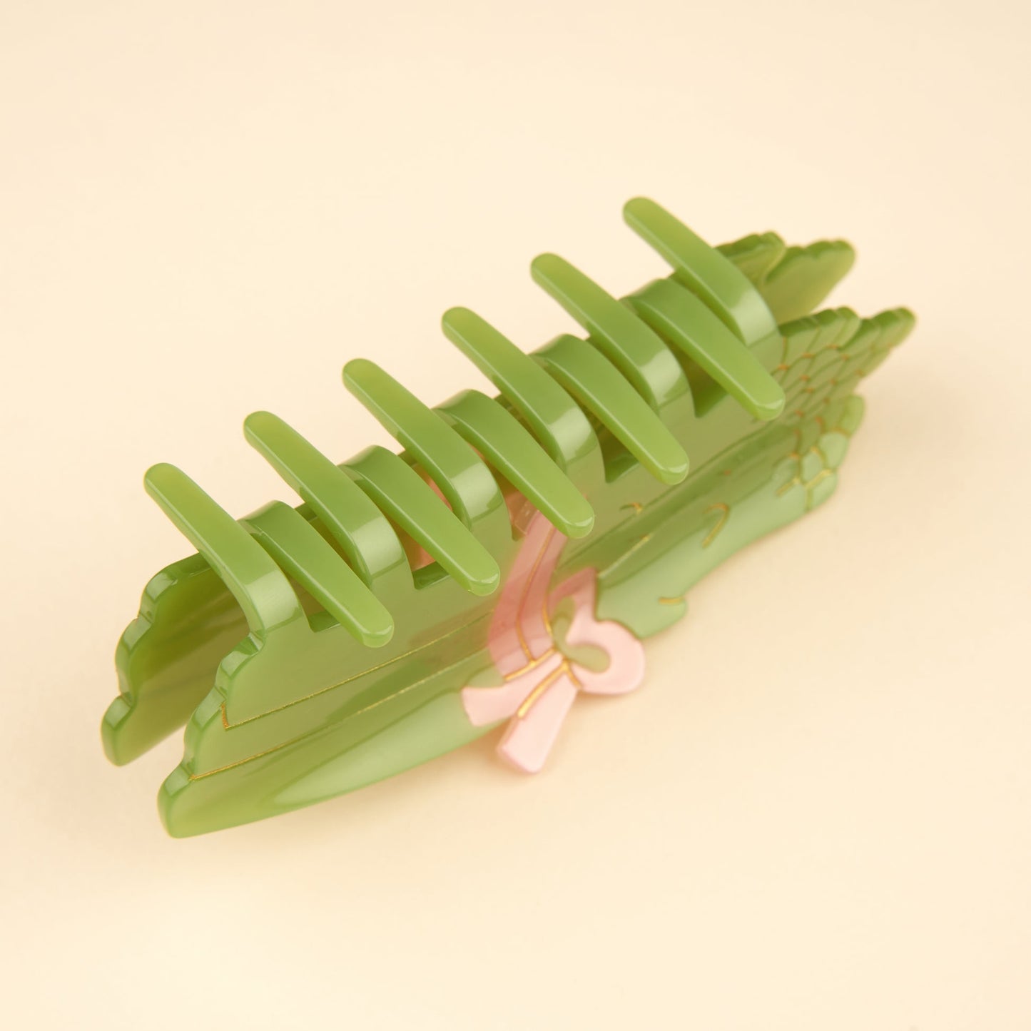 Molletta per i capelli - Asparagi