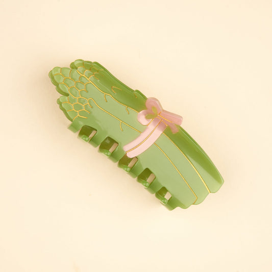Molletta per i capelli - Asparagi