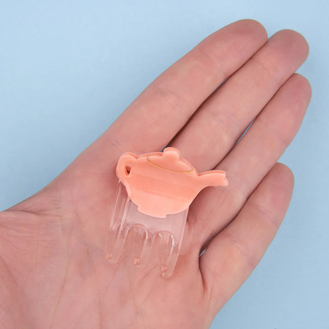 Molletta per i capelli - Mini Teiera