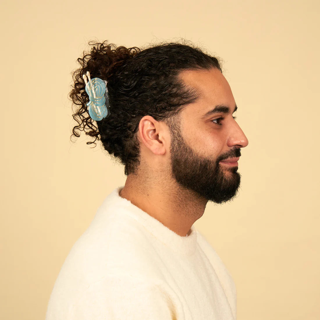 Molletta per i capelli - Gomitolo di Lana