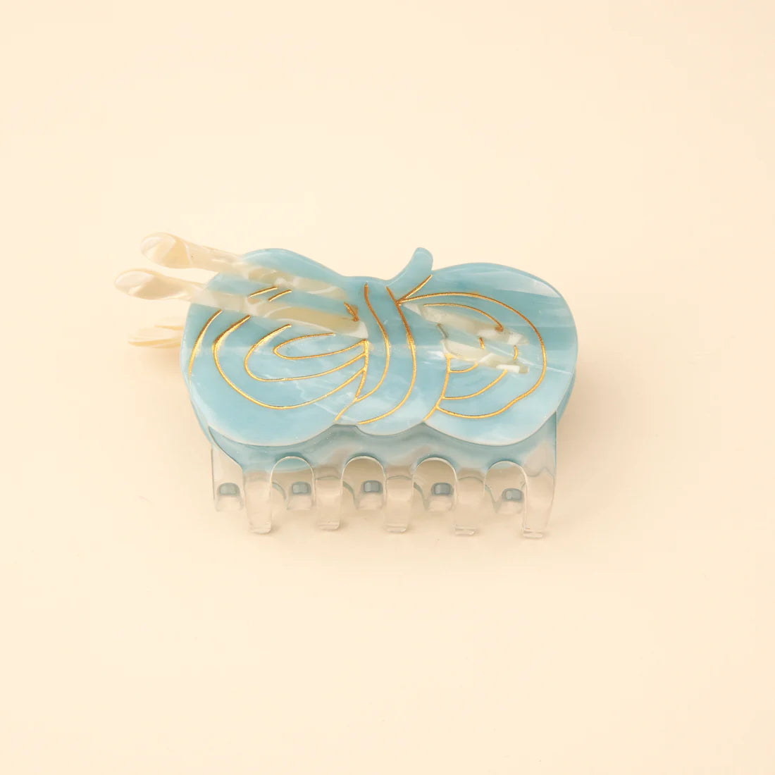Molletta per i capelli - Gomitolo di Lana
