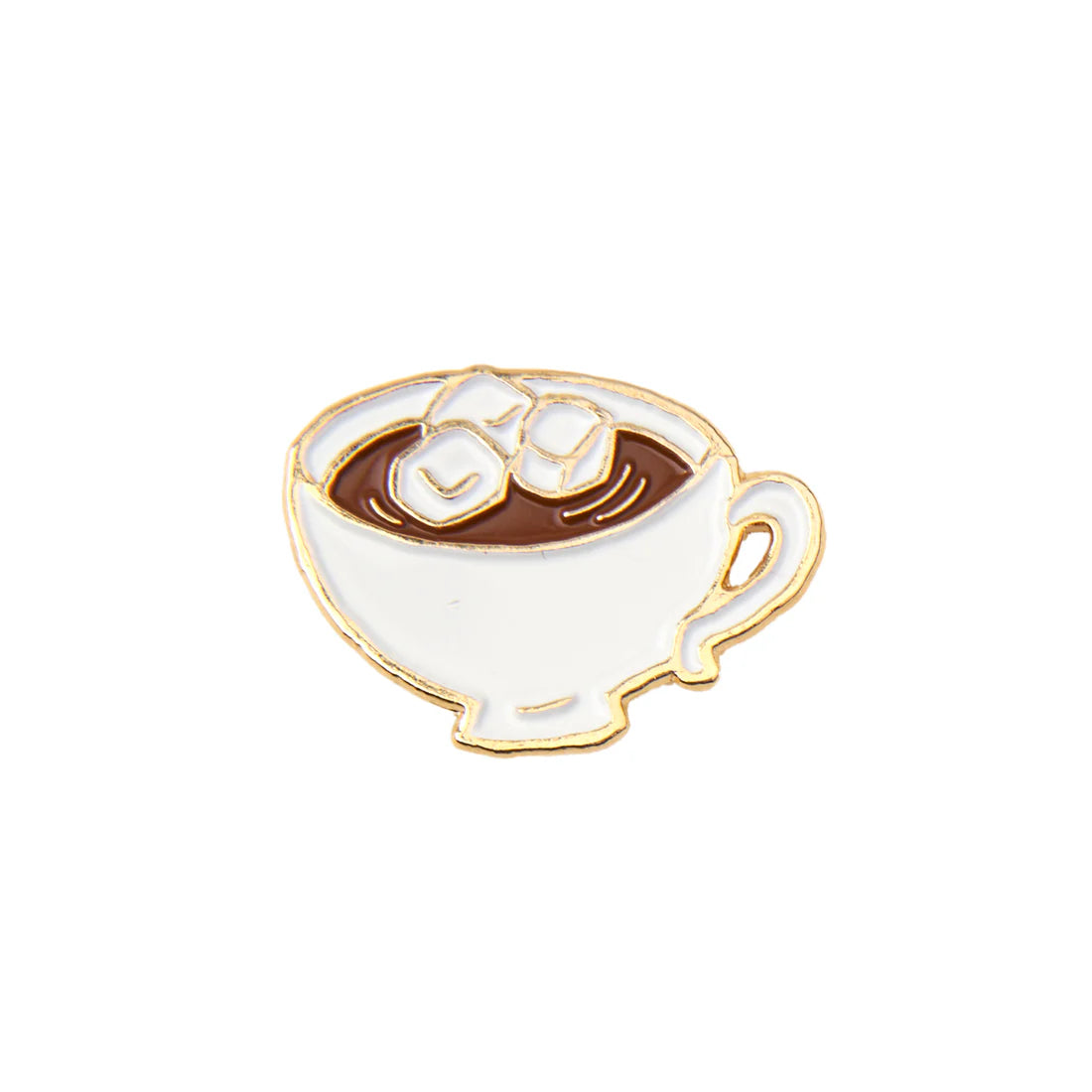 Spilletta in metallo - Tazza di Cioccolata Calda