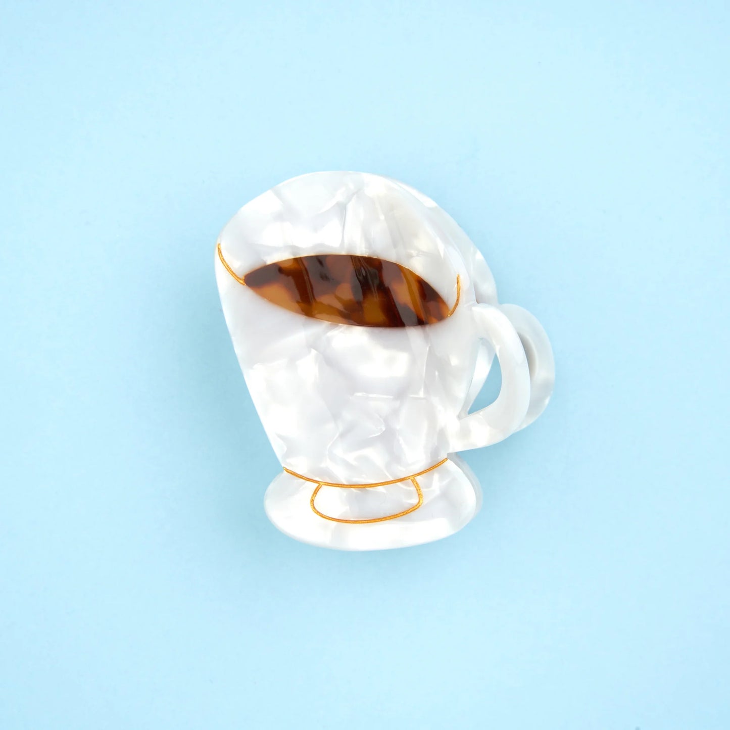 Molletta per i capelli - Caffè