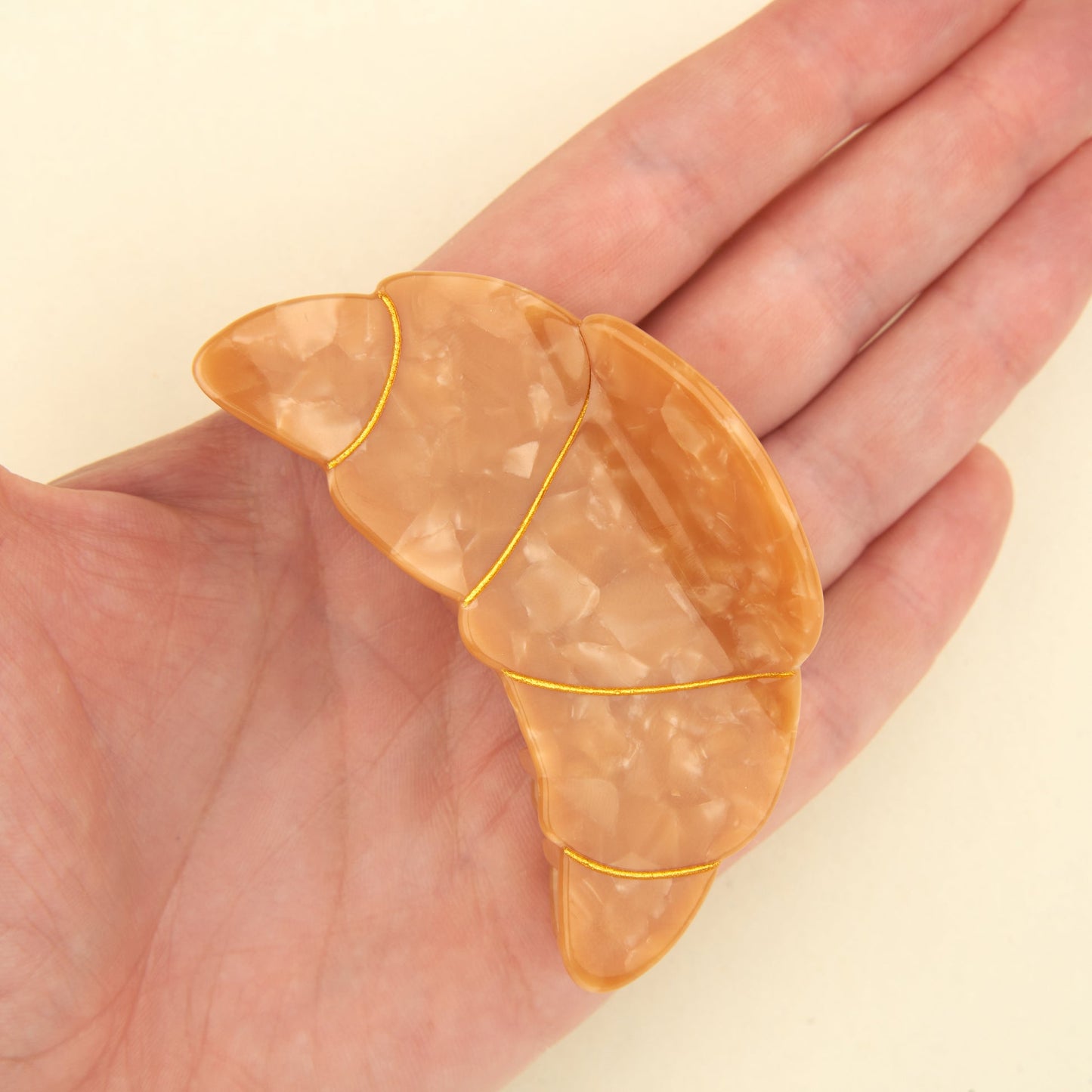 Molletta per i capelli - Croissant