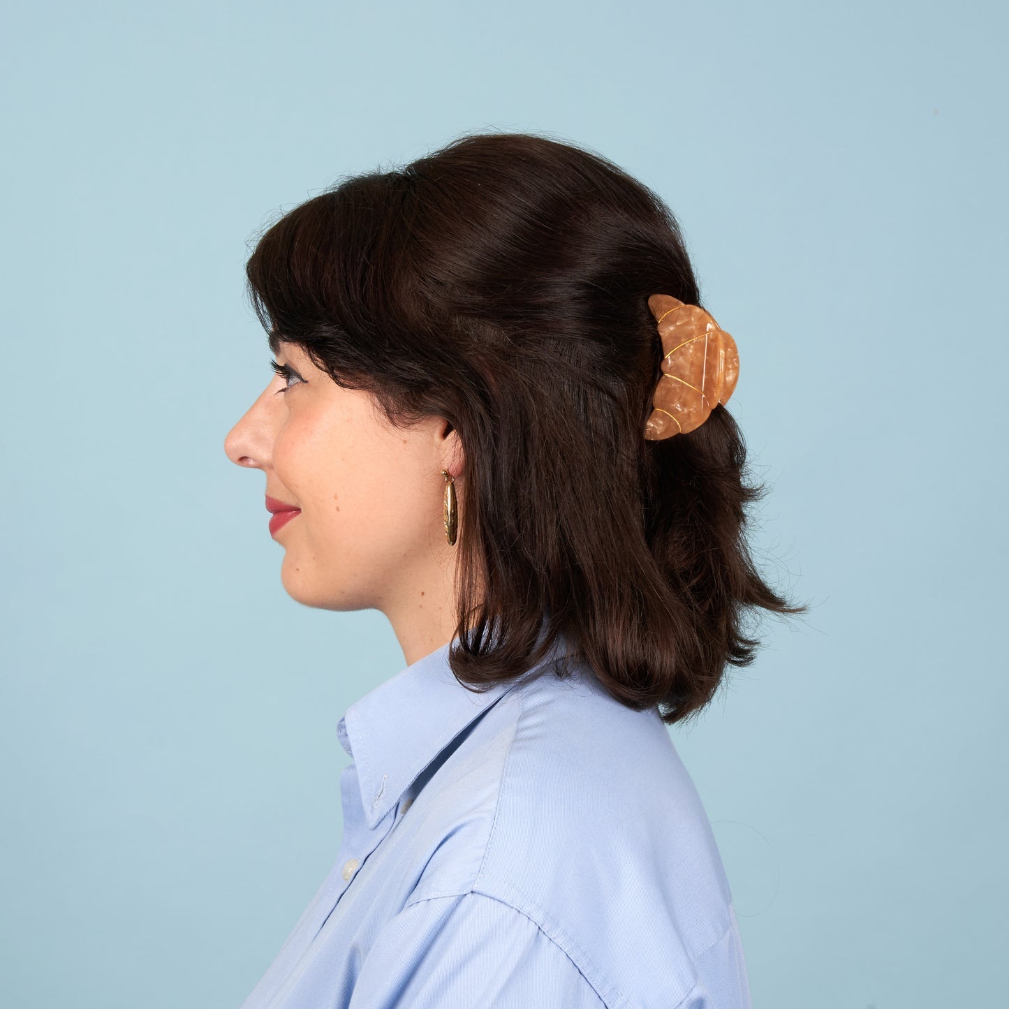 Molletta per i capelli - Croissant