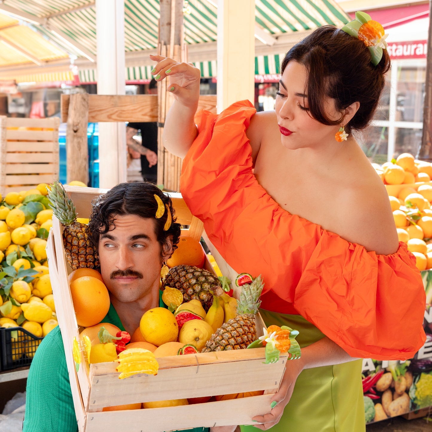 Molletta per i capelli - Banane