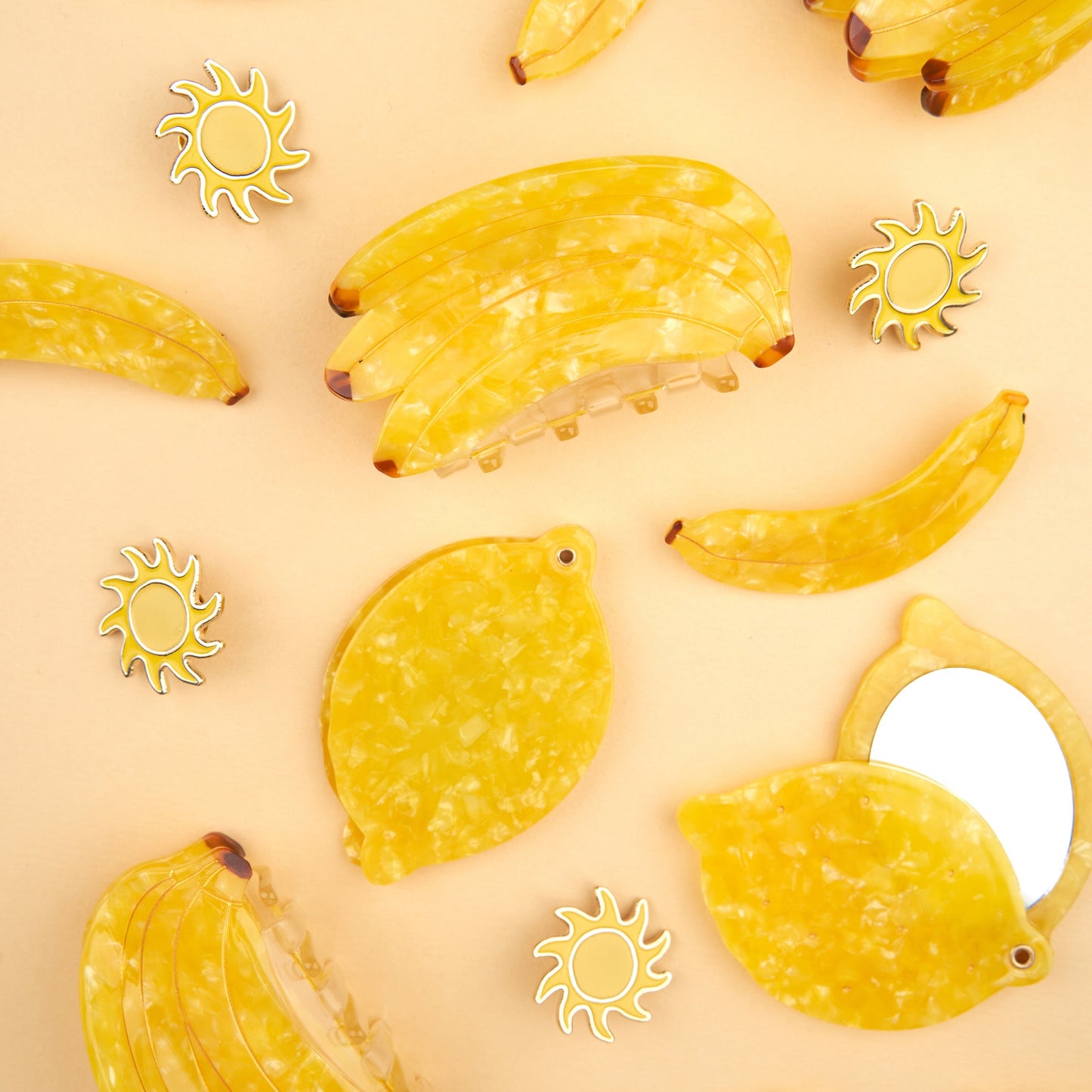 Molletta per i capelli - Banane
