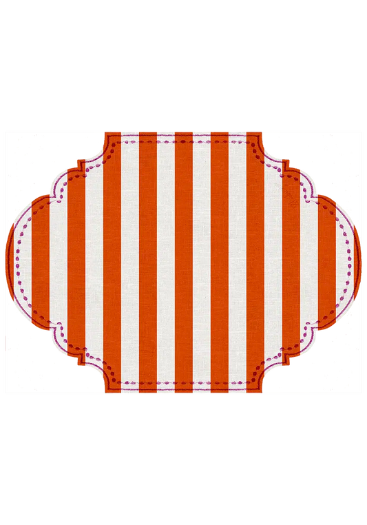 Tovaglietta da Colazione Ovali - Portofino Arancio