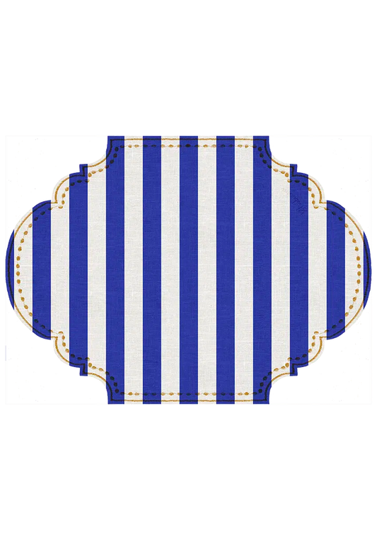Tovaglietta da Colazione Ovali - Portofino Blu