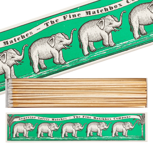 Fiammiferi Lunghi - Green Elephants