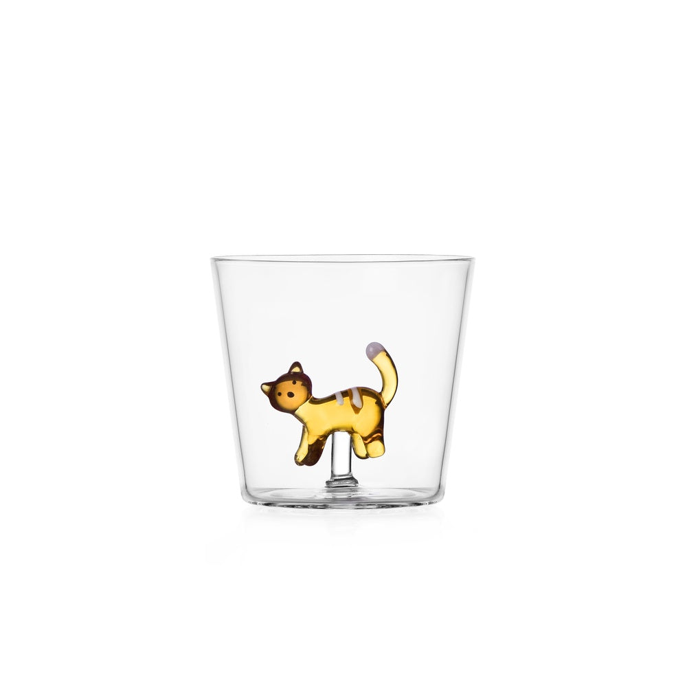 Animal farm duck glass