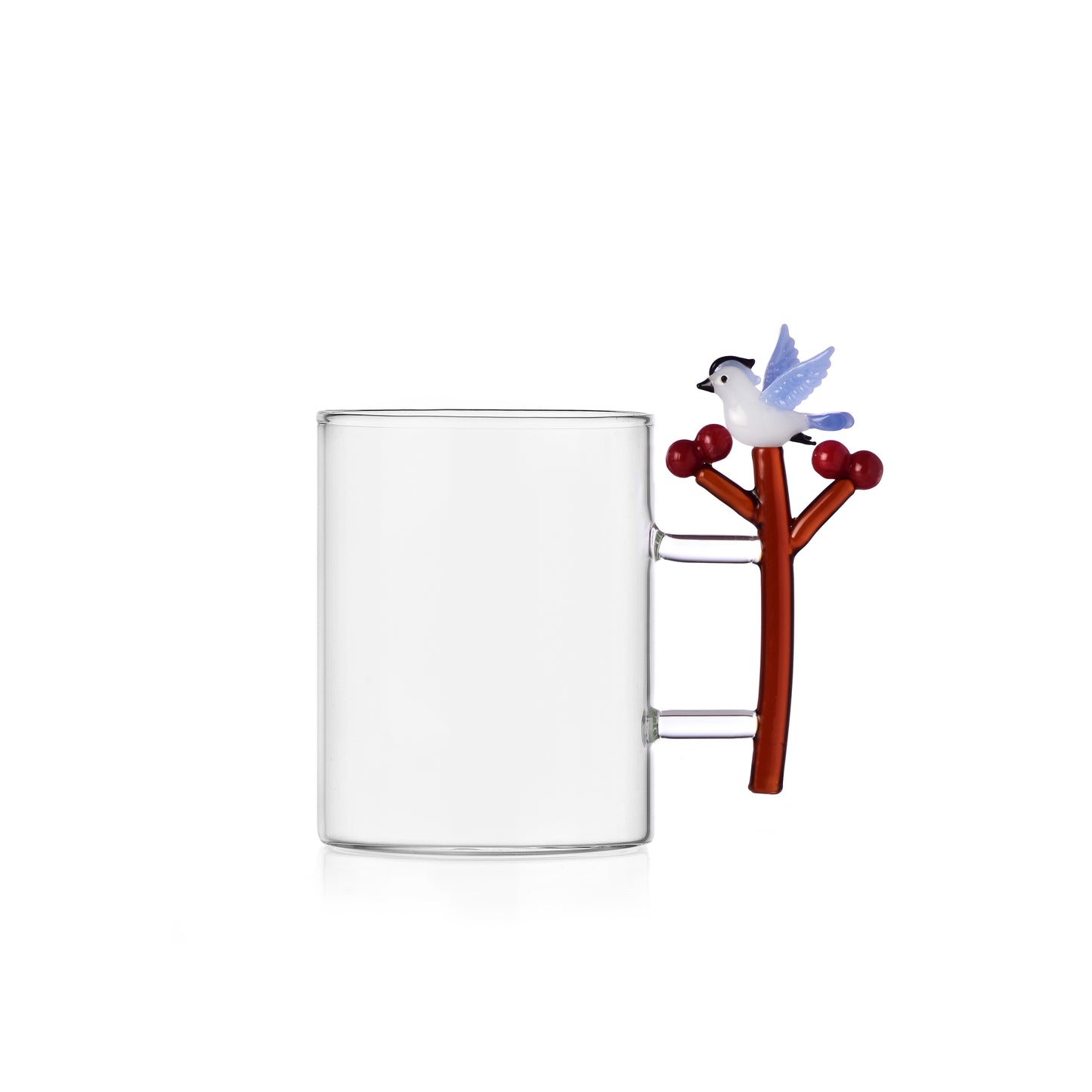 Tazza Woodland Tales - Bacche e uccellino by Alessandra Baldereschi