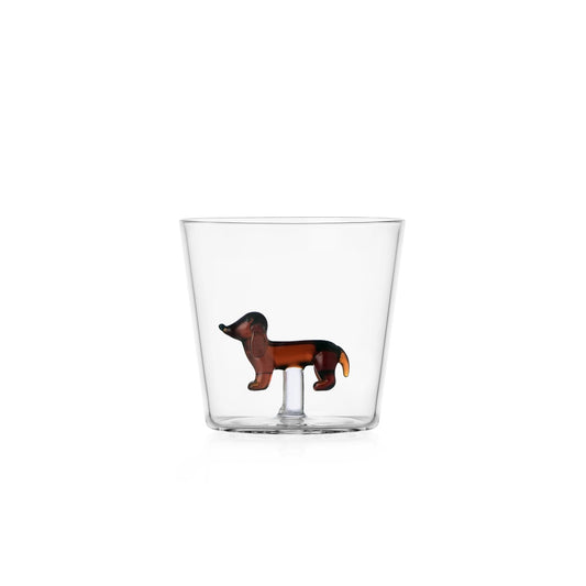 Animal farm duck glass